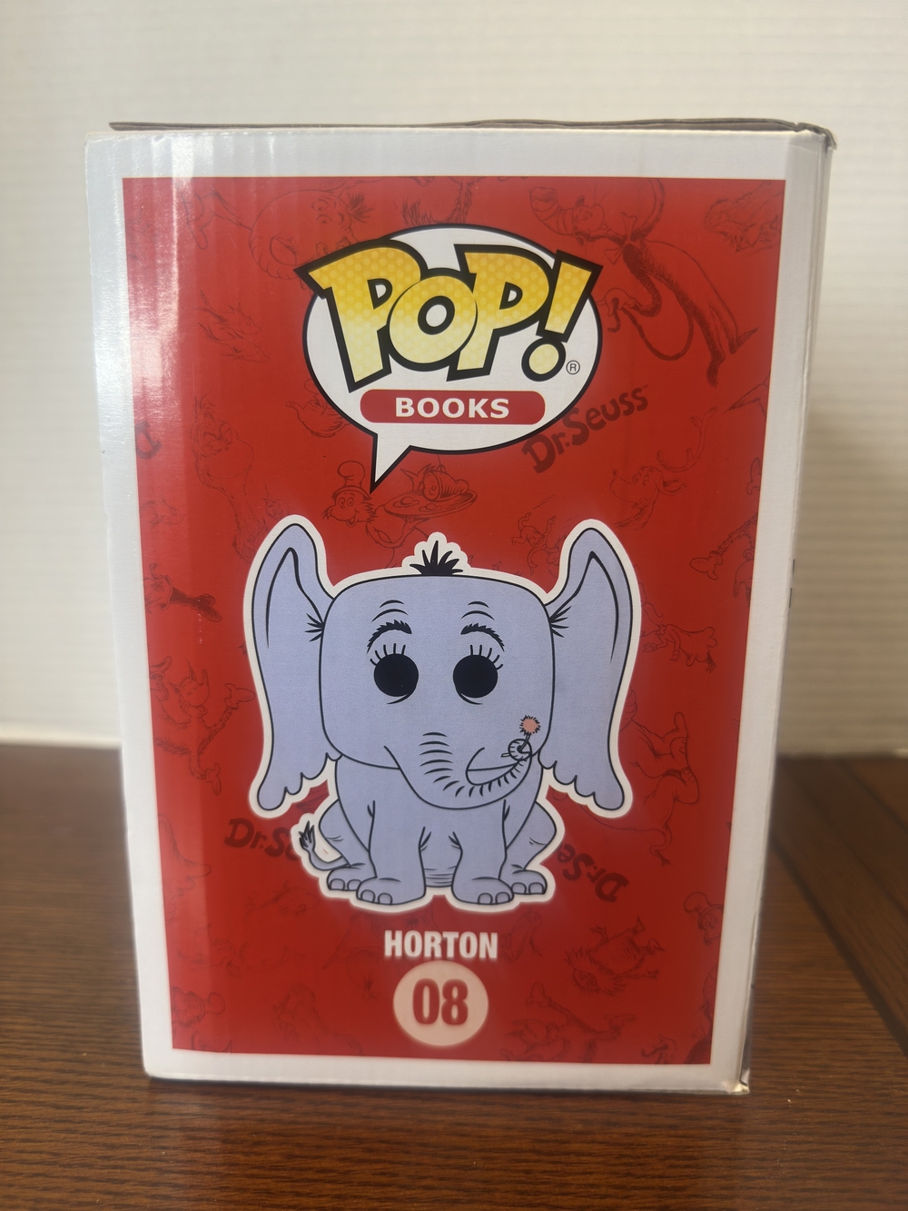 Funko Pop! Dr. Seuss Horton Vinyl Figure - Gray with Pink Accent - Picture 4 of 4